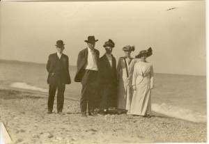 1913 Lake Michigan John Corbett, John B. Koetting, Mary A. G. Koetting, Mayme Koetting, Margaret C. Koetting