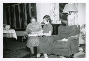 1952 Grandma Koetting and Sue Koetting Morey