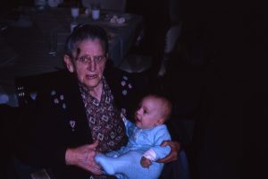 1967 Grandma Koetting with Kevin